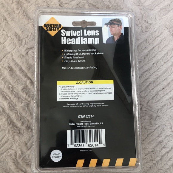 Swivel Lens Headlamp - for camping sports emergency and more - NEW - Picture 10 of 16